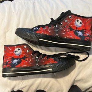 BRAND NEW! “JACK” from Nightmare Before Christmas Designed Sneakers Size 8